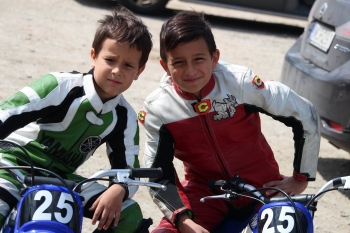 Kecskés Bence és Kecskés Tomi a H-Moto Team versenyzői