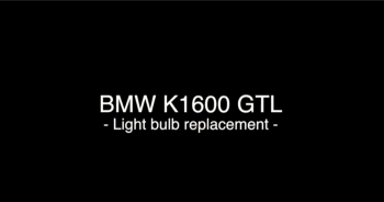 Izzócsere BMW K1600GTL